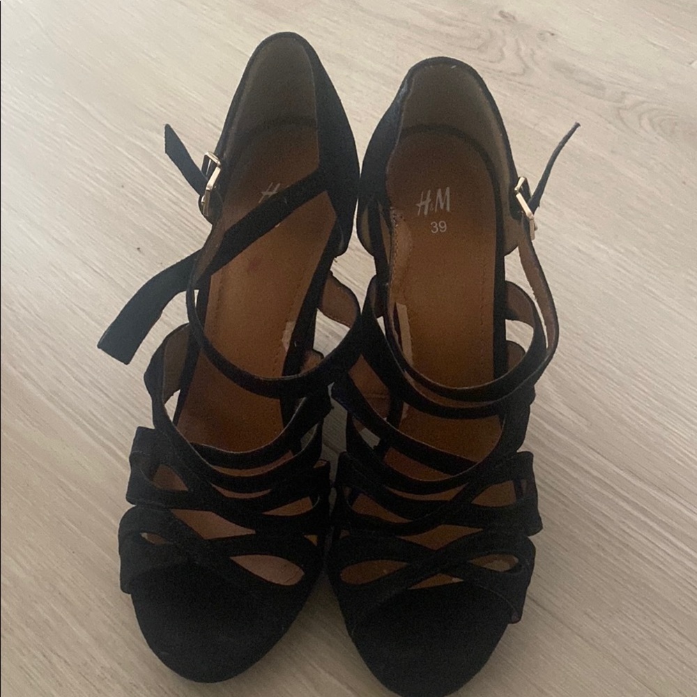 H&M Black Elegant Heels